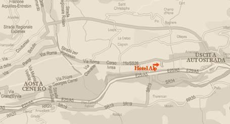 Alp Hotel Аоста Екстериор снимка